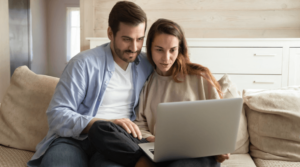 couple during virtual therapy for couples therapy in simi valley, ca